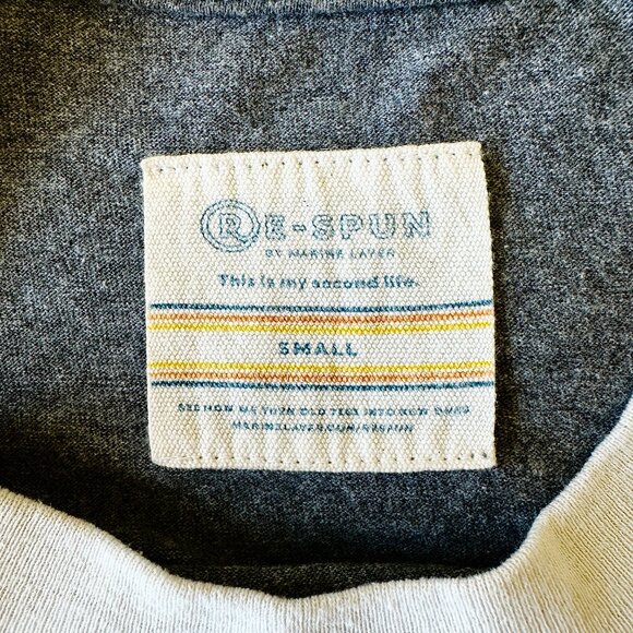 Re-Spun by Marine Layer "Recycle" Tee - Picture 5 of 7